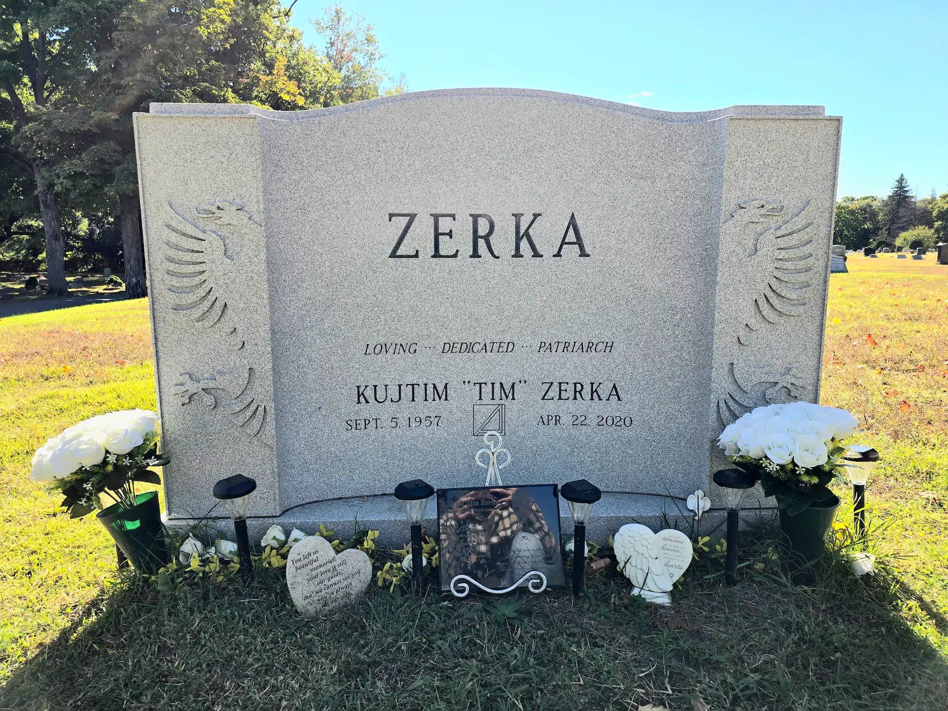 Granite headstone hand-carved by Headstone & Graves Depot — image 4