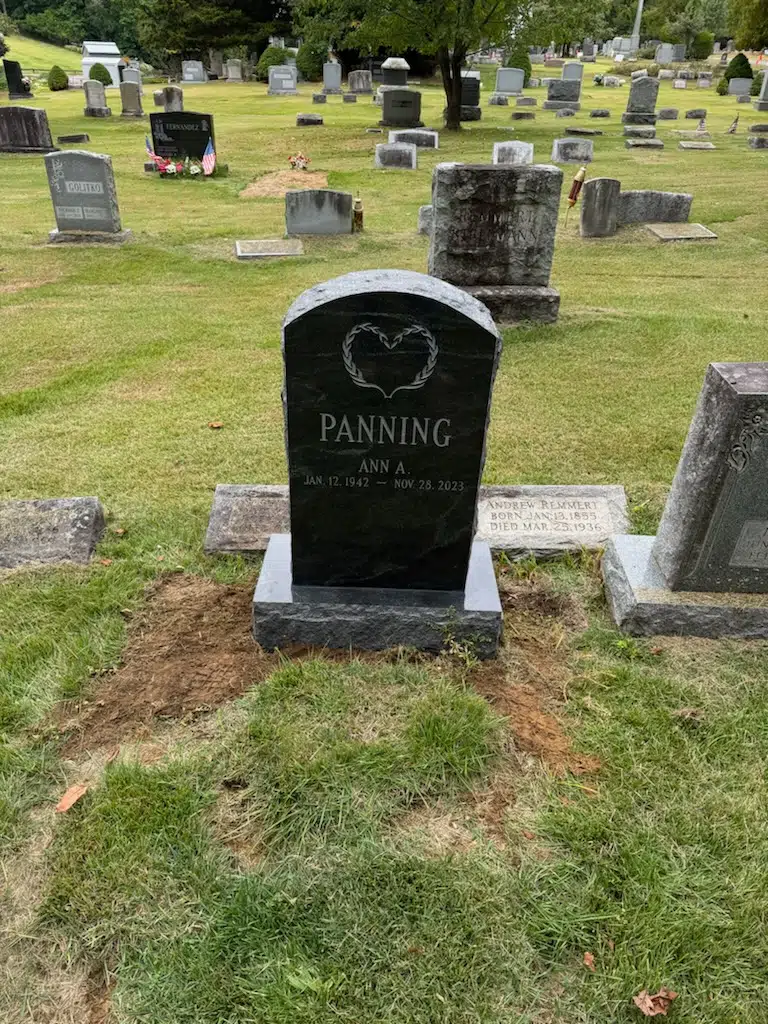 Granite headstone hand-carved by Headstone & Graves Depot — image 2