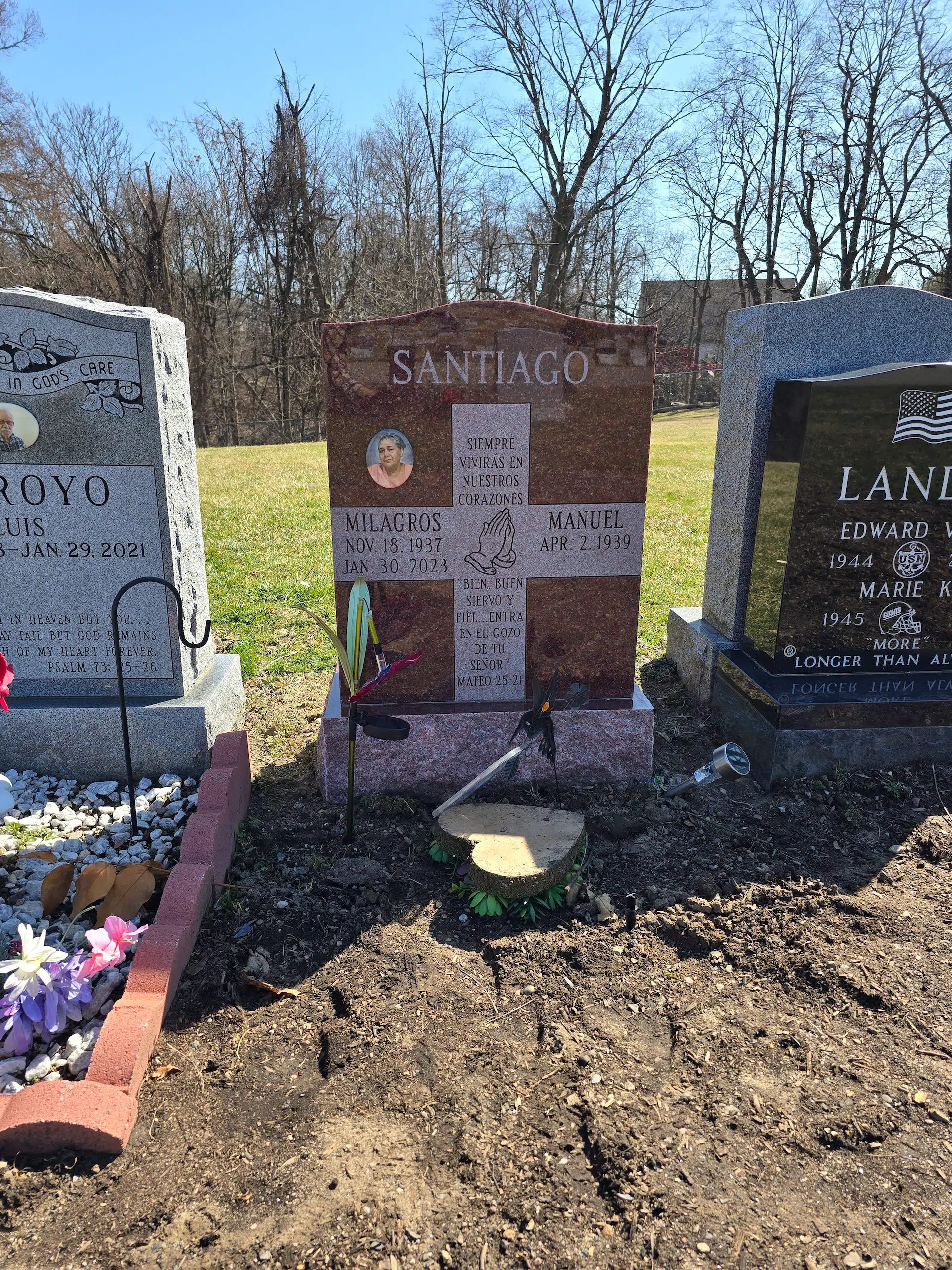 Granite headstone hand-carved by Headstone & Graves Depot — image 3